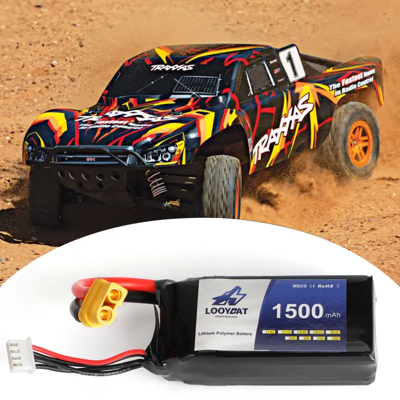 Lithium Batterij Normale Spanning 1500Mah 2S 4S 6S Li Ion Lithium Batterijen Pack Voor Rc Speelgoed Vliegtuig