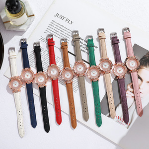 Reloj de Cuarzo para Mujer Fenyi, Estilo Coreano, Moderno, Casual, de Negocios, con Correa de Aleación y Diamantes de Imitación, Diseño Simple y Clásico, Ideal para Regalo - Product Image 2