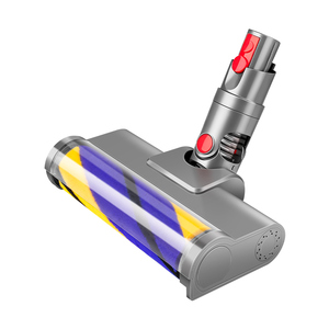 Accessoire pour aspirateur à tapis électrique, tête de <span class=keywords><strong>brosse</strong></span> pour V10 Slim/V12 Slim, <span class=keywords><strong>brosse</strong></span> à rouleaux souple avec lumière <span class=keywords><strong>laser</strong></span> - Product Image 1