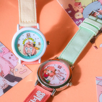 Auténtico Eaki SPY & FAMILY - Set Completo de 12 Relojes de Pulsera de Cuarzo de Anime en Caja Sorpresa, Accesorio Coleccionable, Regalo para Estudiantes