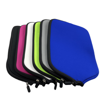 UOO Housse de pagaie de pickleball avec logo personnalisé Étui en nylon étanche avec fermeture éclair pour le rangement et les voyages Convient à la plupart des pagaies standard