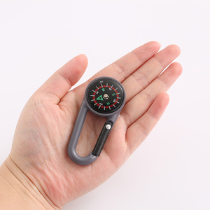 Mới nóng Bán túi kỹ thuật số ngoài trời <span class=keywords><strong>Keychain</strong></span> leo núi leo núi chiến thuật đa chức năng la bàn - Product Image 1