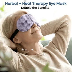 Máscara de Ojos de Lavanda y Semillas de Lino, Compresa Fría/Caliente Apta para Microondas, para Aliviar el Estrés - Product Image 2