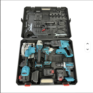 5-in-1 Brushless Cordless Power <b>Tool</b> Set Lithium Battery Hard Case Aluminum Construction Includes Angle PL-5 High Torque 350 - Product Image 1