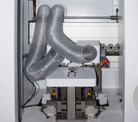 Machine à chantourner les bords en PVC MDF à grande vitesse, courbe à 45 degrés, 6 fonctions, entièrement automatique, pour le travail du bois