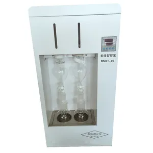 Soxhlet חילוץ משמש תבואה/הזנה/שמן/מוצק/500ml * 2 BSXT-02 מעבדה ציוד