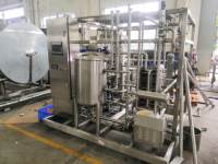 Équipement de stérilisation HTST miniature en acier inoxydable 304/316, haute efficacité, capacité de 500L à 20000L pour le traitement du lait pasteurisé