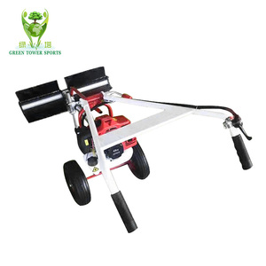 Cepillo de mano para césped, <span class=keywords><strong>barredora</strong></span>, máquina <span class=keywords><strong>peinadora</strong></span> de césped <span class=keywords><strong>artificial</strong></span>, herramientas de limpieza de escoba eléctrica para exteriores - Product Image 2