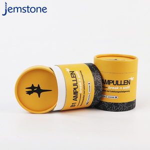 Emballage de boîte de tube de papier rond personnalisé recyclé imprimé personnalisé en gros 100% - Product Image 3