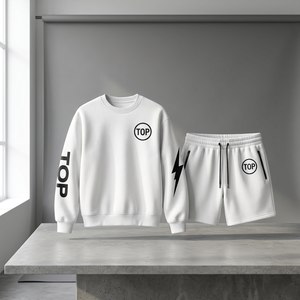 Ensemble coupe-vent deux pièces décontracté et écologique pour homme, respirant, séchage rapide, léger, longueur intégrale, avec côtés ajustables - Product Image 2