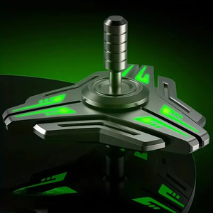 <span class=keywords><strong>EDC</strong></span> <span class=keywords><strong>Fidget</strong></span> Đồ chơi kim loại tay <span class=keywords><strong>Spinner</strong></span> sáng ngón tay con quay hồi chuyển bộ ADHD giảm căng thẳng lo lắng làm giảm giảm cho trẻ em và người lớn - Product Image 4