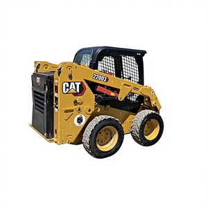 Minicargadora de orugas diésel 226D3 de 2022, usada en buen estado, color amarillo, alta eficiencia, motor de 75KW, 3 años de garantía - Product Image 1