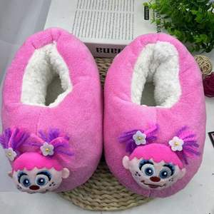 Femme Femme Femme Dames Hiver Cosy Fleece Custom Animal Reindeer Sherpa Lined Anti-slip Indoor Home Stuffed Slipper Boots - Product Image 3
