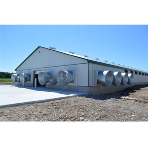 Structures en acier préfabriquées ferme avicole hangar cadre en métal poulailler <span class=keywords><strong>prix</strong></span> - Product Image 6