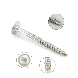 Vis de mise à la terre en acier inoxydable 304 316 <span class=keywords><strong>7</strong></span> vis à aggloméré PZ2 <span class=keywords><strong>Torx</strong></span> Drive vis à bois à tête personnalisée pour la construction en bois - Product Image 2