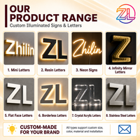 Letrero de Neón LED Personalizado Zhilin para Bodas, Nombre Personalizado, Material Acrílico, Uso en Interiores/Exteriores, Publicidad y Color Personalizado para Empresas