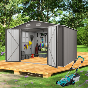 <span class=keywords><strong>Abri</strong></span> <span class=keywords><strong>de</strong></span> <span class=keywords><strong>jardin</strong></span> en acier galvanisé avec fenêtre, facile à assembler, 10*12 pieds, ISO9001, fabriqué en Chine, personnalisable - Product Image 2