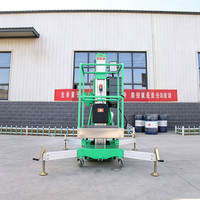 Plateforme élévatrice hydraulique verticale d'intérieur pour la décoration de bâtiments, l'entreposage et l'entretien des équipements