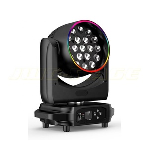 Iluminación Escénica Económica RGBW 19x10W, <span class=keywords><strong>Luces</strong></span> Móviles LED Wash con Zoom y Anillo de Luz <span class=keywords><strong>para</strong></span> Escenarios, Eventos, Teatro, Alquiler - Product Image 2