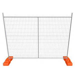 Clôture temporaire en grillage <span class=keywords><strong>galvanisé</strong></span> de 6, 8 et 10 pieds – Clôture de protection en grillage à mailles losangées de l'usine d'Anping - Product Image 6