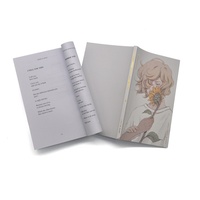 Service d'impression de livres personnalisés OEM, reliure parfaite, couverture souple, film doré à chaud, imperméable, ensemble de romans
