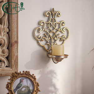 Candelabro de Pared de Estilo Europeo Retro, Decorativo, de Hierro y Metal, para el Hogar - Product Image 3