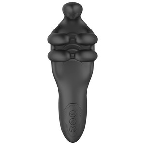 Automatic <strong>10</strong>-Vibration Silicone <strong>Dildo</strong> <strong>10</strong>-Frequency Clip Adult Male Masturbator Sex Toys - Product Image 6