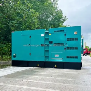 Set generator diesel tipe senyap baru dengan generator diesel Doosan Korea P158LE 400kW 500kVA