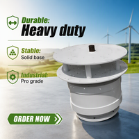 Éolienne verticale à axe vertical CE VAWT 1kW 2kW 3kW 5kW 10kW 15kW 20kW pour usage domestique - Générateur éolien vertical Energa
