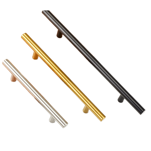 <span class=keywords><strong>Poignée</strong></span> moderne d'armoire à chaussures en forme de T en acier inoxydable <span class=keywords><strong>pour</strong></span> <span class=keywords><strong>commode</strong></span> armoire porte accessoires boutons de meubles - Product Image 2