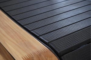Tapis de course manuel ergonomique Cheernin sans <span class=keywords><strong>électricité</strong></span> pour salles de sport et centres de fitness, tapis de course incurvé en bois de qualité supérieure - Product Image 5
