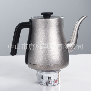 กาต้มน้ำไฟฟ้าไทเทเนียมแท้สไตล์ถัง ขนาด 215 มม. ปิดอัตโนมัติ รักษาความร้อน ชงชาได้ - Product Image 2