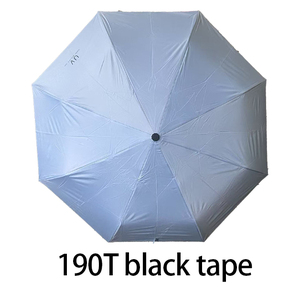 Factory Custom Oem Odm Color With Logo Outdoor Waterproof <b>Windproof</b> Uv-Proof Manual 8K Trifold Foldable <b>Umbrella</b> - Product Image 3