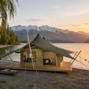 Série Moor : Tente de glamping de luxe pour safari |   Nouvelle solution d'hébergement hôtelier haut de gamme - Product Image 1