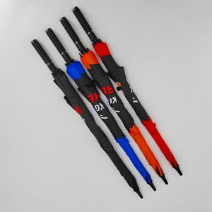 Parapluie carré promotionnel de 30 pouces en fibre de verre coupe-vent pour club de golf - Product Image 4