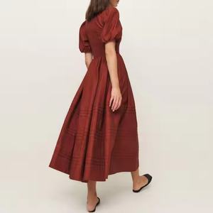 Vestidos de Verano de Algodón Sólido, Nueva Colección, Alta Calidad, Elegantes y Modestos, Vestido de Playa - Product Image 5