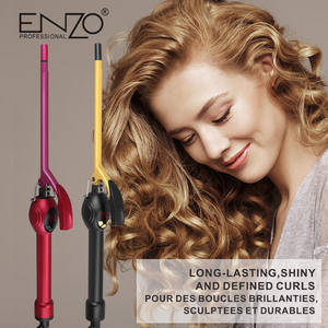 Varilla rizadora extrafina ENZO disponible <span class=keywords><strong>para</strong></span> <span class=keywords><strong>hombres</strong></span> y mujeres, rizador <span class=keywords><strong>de</strong></span> pelo eléctrico <span class=keywords><strong>de</strong></span> rollo <span class=keywords><strong>de</strong></span> lana <span class=keywords><strong>de</strong></span> hierro rizador <span class=keywords><strong>de</strong></span> diámetro pequeño - Product Image 2