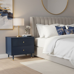 Mueble de Dormitorio Moderno Vietnamita con 2 Cajones, Mueble de Salón con 1 Año de Garantía, Madera de Fresno, MDF, Chapa de Madera, Inflable - Product Image 2