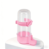 Mangeoire et abreuvoir automatiques épaissis pour oiseaux, distributeur grande capacité de 16 cm pour cailles et perroquets, accessoire pour cage à oiseaux