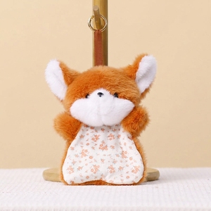 En gros, Porte-clés en peluche anti-stress en forme de mini animal (lapin, renard, raton laveur), compagnon de poche doux, cadeau - Product Image 4