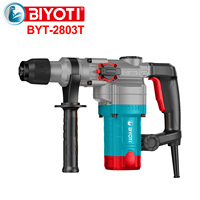Marteau perforateur rotatif Biyoti BYT-2803T 28 mm 1300 W, machine de brisage électrique robuste, outils de construction professionnels