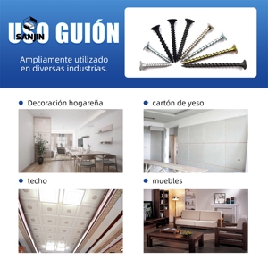 Fabricante de Tornillos que <span class=keywords><strong>Suministra</strong></span> Tornillos para Yeso en Todo el Mundo - Product Image 5