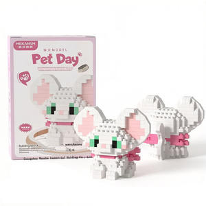 Bloques de Construcción de Micropartículas, Ladrillos de Dibujos Animados al por Mayor, Bloques Educativos Mágicos, Figuras de <span class=keywords><strong>Anime</strong></span>, Juguetes de Bloques para Niños - Product Image 1