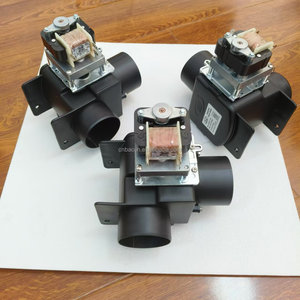 TALLEY 3 inç 90 derece 220V 110V 24V endüstriyel ticari çamaşır makinesi drenaj vanası selenoid vana MDB-O-3RA - Product Image 3