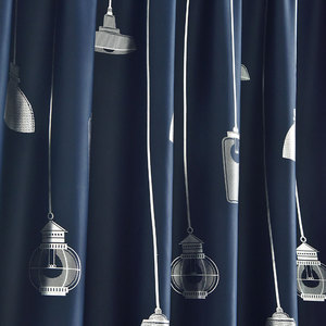 Tissu pour rideau de lampe suspendue imprimé, mélange semi-occultant filtrant la lumière, vendu <span class=keywords><strong>au</strong></span> <span class=keywords><strong>mètre</strong></span> - Product Image 5