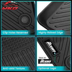 Alfombrillas para BMW Serie 3 Sedán 2019-2025 G20 RWD, Revestimiento de Alfombra para 5 Asientos - TPE 3D Moldeado Impermeable - Product Image 3