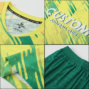 Maglie da Calcio Personalizzate Versione Giocatore, Set <span class=keywords><strong>2</strong></span> Pezzi, Tessuto Jacquard Traspirante Sublimato, Abbigliamento Sportivo da Calcio per Giovani Z259035 - Product Image 6