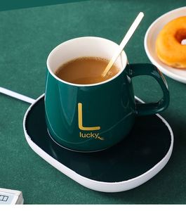 Xxz644 Insulated Travel Mug Tumbler With Handle Ceramic Keep Heating <b>Cup</b> - Product Image 5