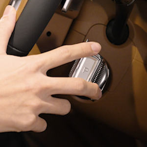 Palisade LX3 - Pomo de palanca de cambios tipo columna, soporte de palanca de cambios, moldura para todos los nuevos modelos Hyundai, accesorio interior - Product Image 3