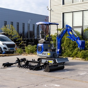 Livraison Gratuite <span class=keywords><strong>Mini</strong></span>-Excavatrice Compacte de 1,2 Tonne avec Connecteur Rapide, <span class=keywords><strong>Marteau</strong></span> Hydraulique, Broyeur, Type Chenillé, Moteur Principal - Product Image 4